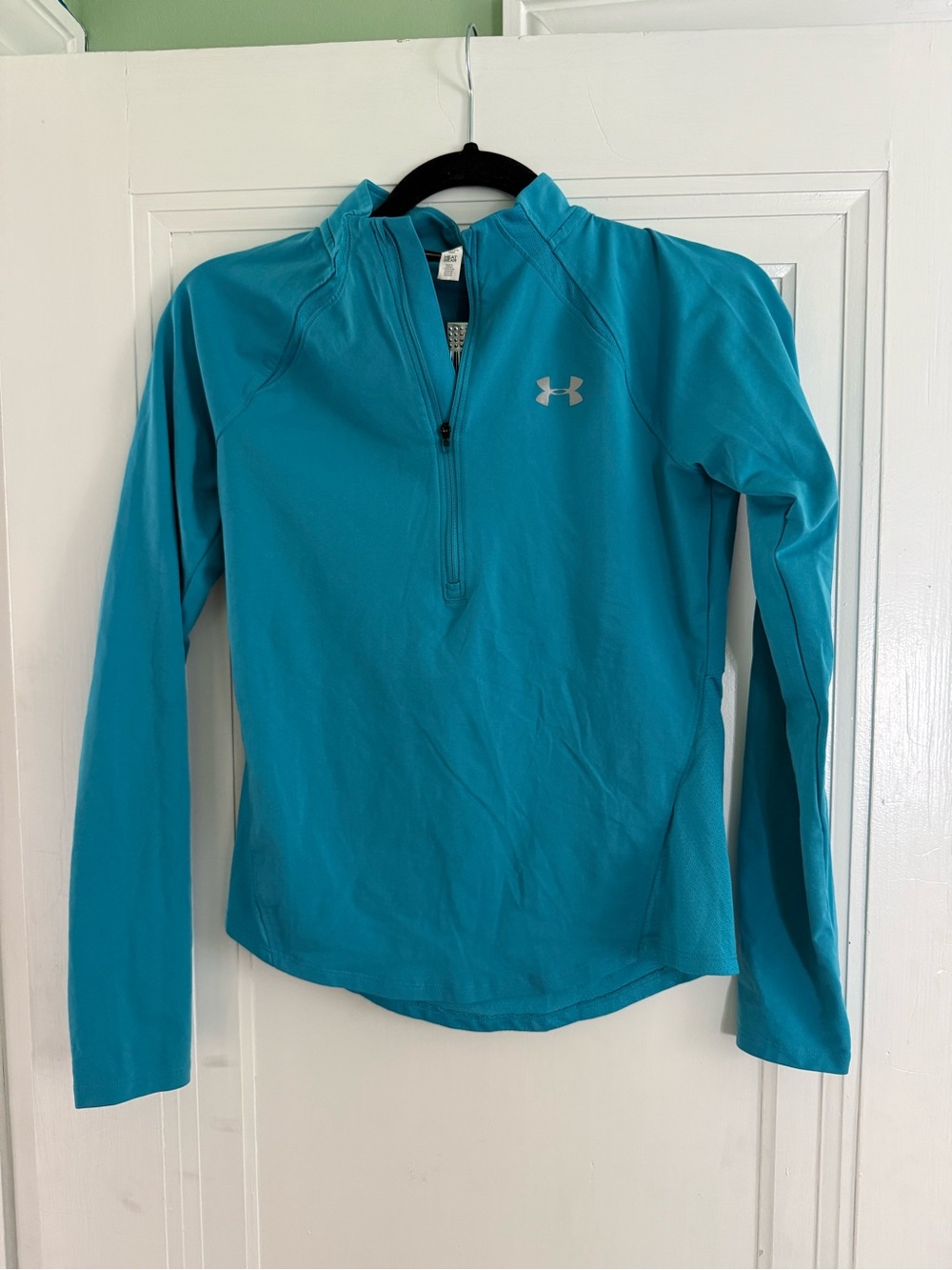 Under Armour Teal Half-Zip Performance Top